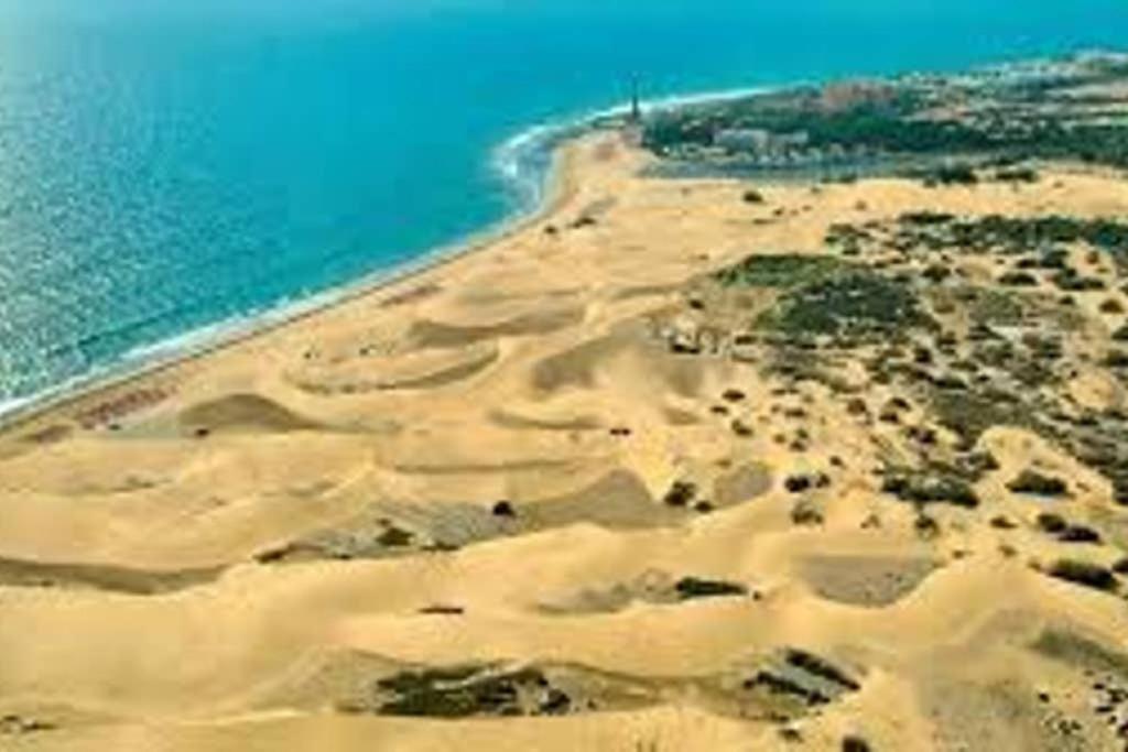 Bungalow Maspalomas Tranquilo Luminoso Y Apto Para El Teletrabajo 외부 사진